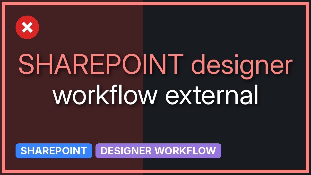 Sharepoint: Workflow will not create an external list item - YouTube