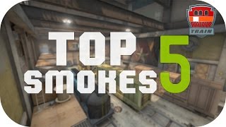 TOP 5 MOST USEFUL SMOKES IN MATCHMAKING (TRAIN)
