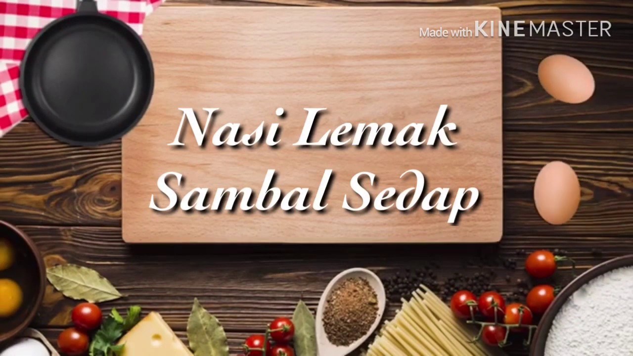 Resepi Nasi Lemak Sambal Mantap  Patutlah ramai puji 