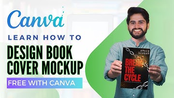 How to Design a 3D Book Cover Mockup in Canva for Free | Canva Ebook Cover Mockup Design Tutorial