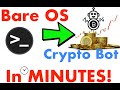 FreqTrade Bare OS to TRADING in just MINUTES!!