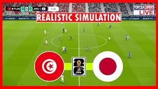 🔴Tunisia vs Japan Live | World Cup 2026 | Full Match Streaming | Video Game Simulation screenshot 3