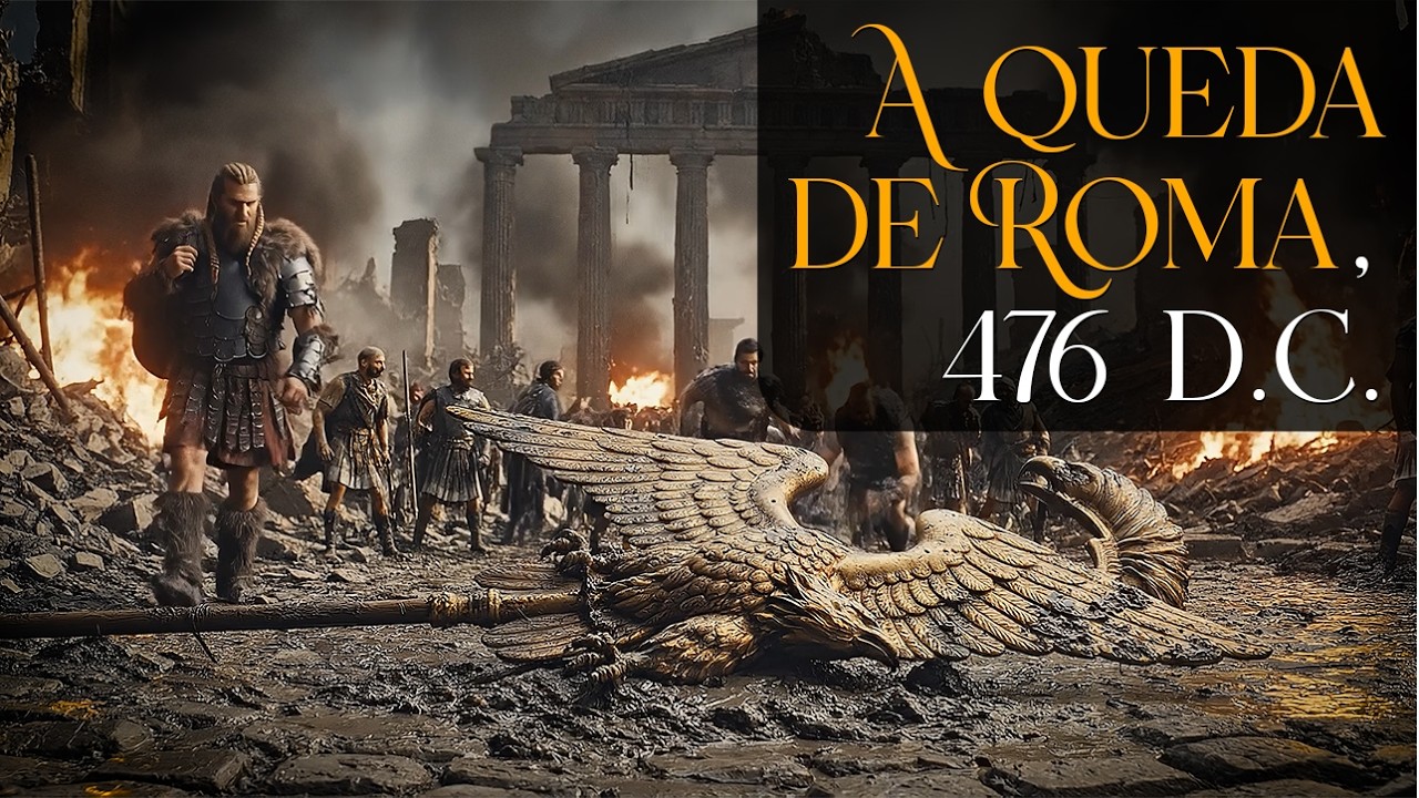 A queda de Roma - 476 d.C. | (Reconstrução com IA)