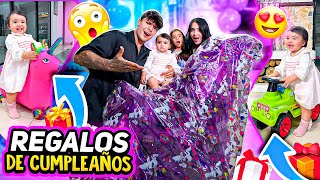 ABRIENDO LOS REGALOS DE CUMPLEAÑOS DE ISABELLA Carlos & Adri