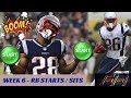 2018 Fantasy Football Lineup Advice  - Week 6 RB's Start/Sit Episode