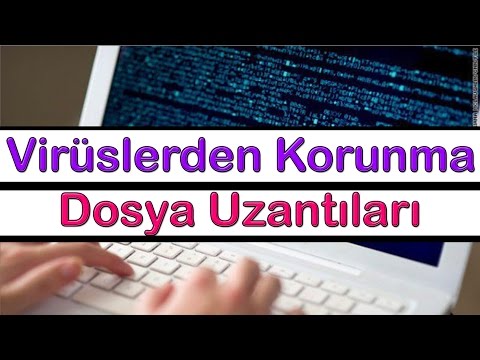 Programsız Virüs Engelleme - Dosya uzantılarını inceleyerek bilgisayarı virüslerden koruma