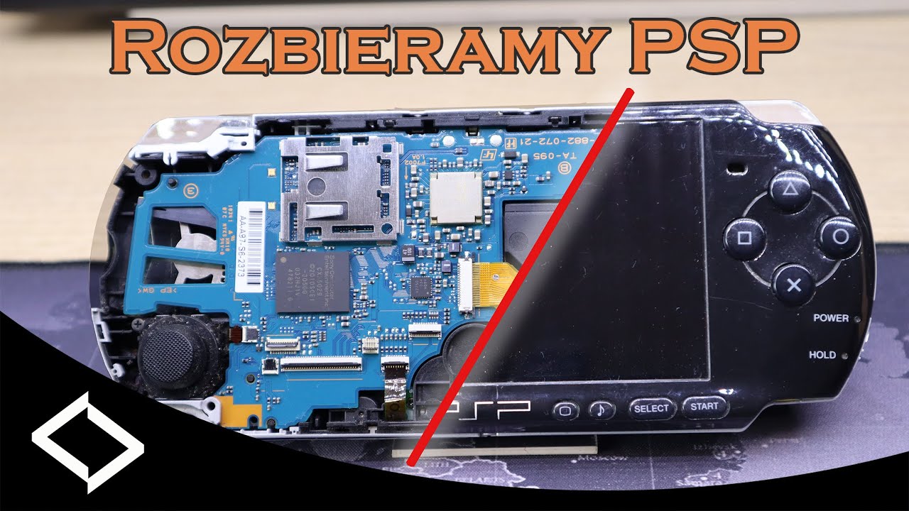 Rozbieramy przenośną konsolę PlayStation Portable 3004 Disassembly