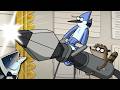GARAGE DOOR Regular Show Reaction 