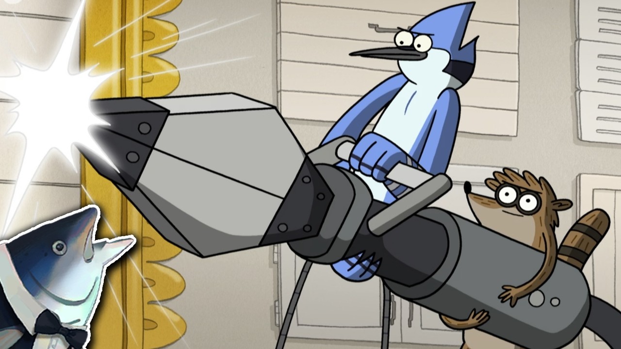 GARAGE DOOR | Regular Show Reaction