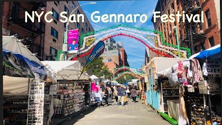 St. Gennaro Festival NYC I Little Italy I Live Music