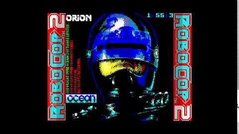 "Robocop 2" title music, ZX Spectrum 128k