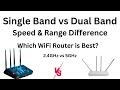 Single Band vs Dual Band Wi-Fi Router | Speed Range