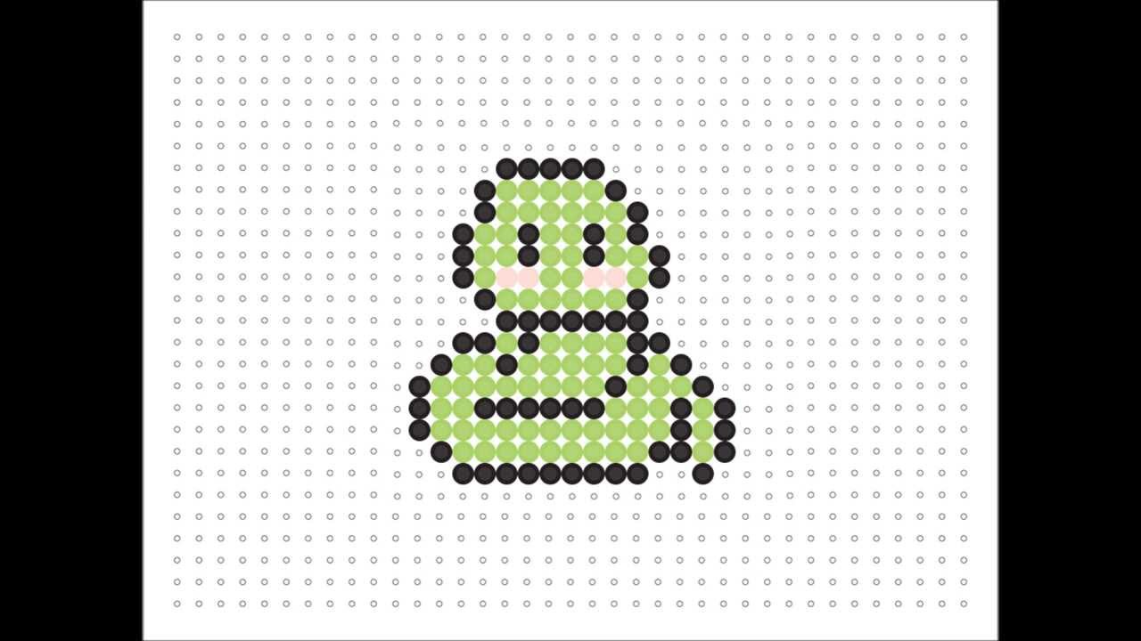 Hama Bead Kawaii Snake (Kawaii Series 2 #2) - YouTube