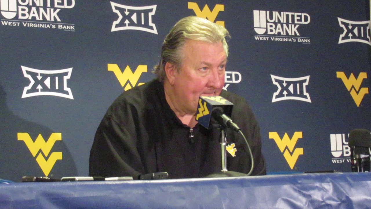 West Virginia basketball Head Coach Bob Huggins Akron Post Game YouTube