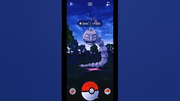 Catching Wild Pokémon Onix - Pokemon GO Indonesia Gameplay #Shorts #Onix #PokemonGO