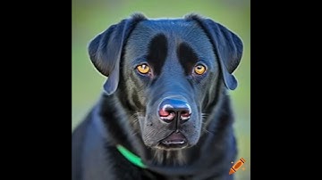 Creating a Hyperrealistic Portrait of a Black Labrador Retriever in a Natural Forest Setting