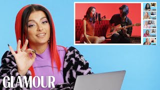 Bebe Rexha Watches Fan Covers On YouTube and TikTok | Glamour