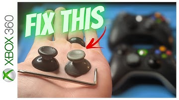 How to Fix Xbox 360 Joystick | Worn out xbox 360 Controller Thumbstick Replacement Tutorial