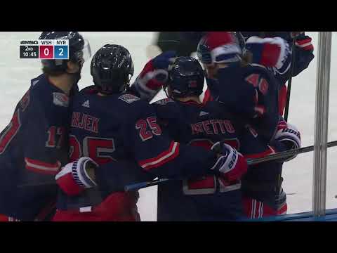 Anthony Bitetto's First Goal as a New York Ranger