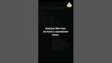 JavaScript Magic: Create a Countdown Timer in Under 60 Seconds!