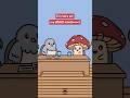 Perfect Score 🍄 Mushie & Birdie | ADHD Assessment Animation Meme | Original Audio: @mrjasonblackman