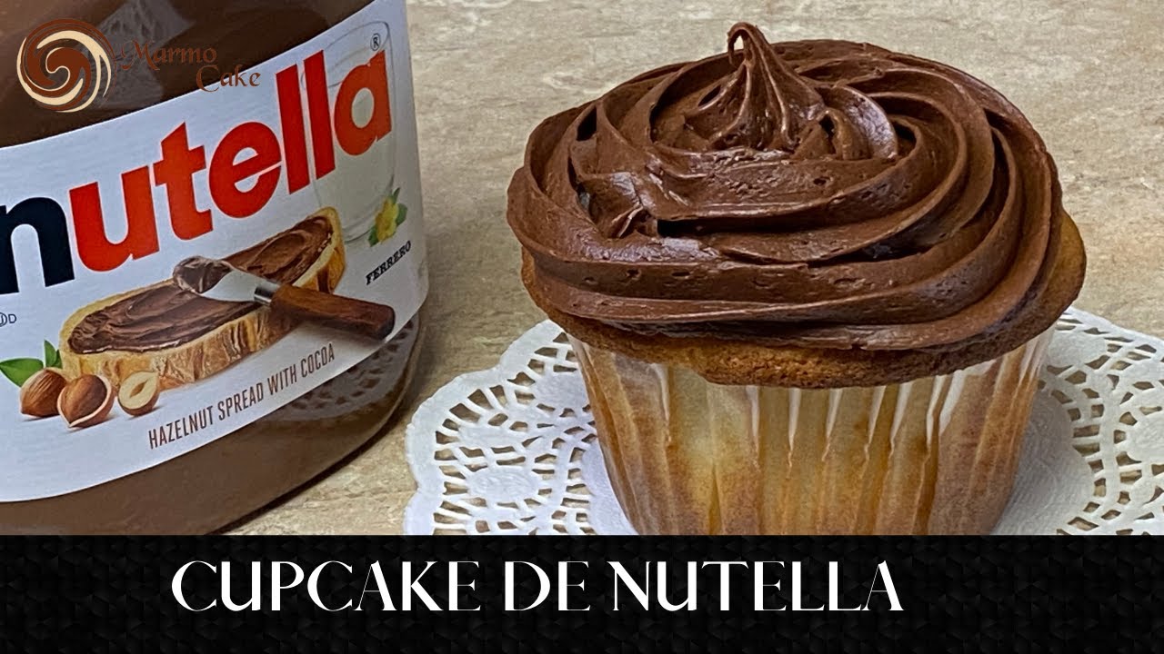 COMO PREPARAR CUPCAKES RELLENOS DE NUTELLA