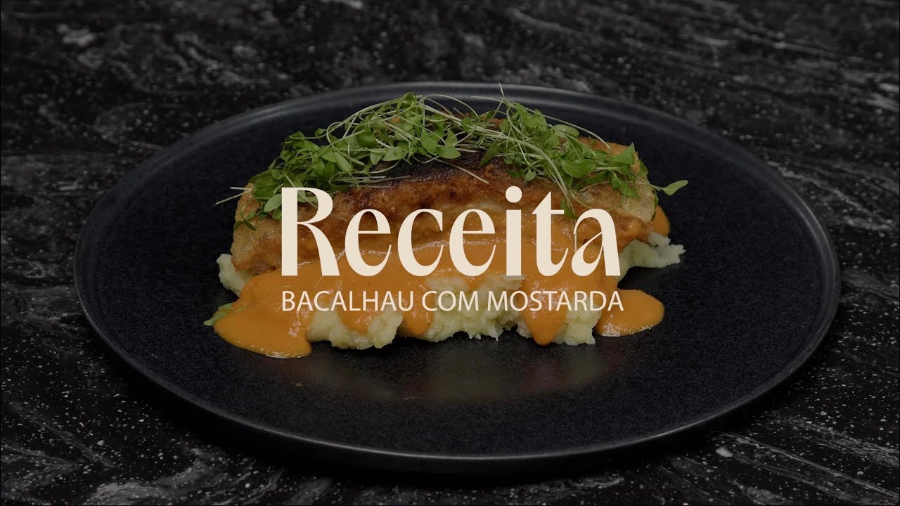Bacalhau com Mostarda da Chef Fernanda
