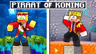 Red De Koning OF De Piraat In Minecraft ( Survival)