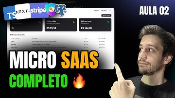 Criando Micro SaaS do zero com Next JS, Stripe, TailwindCSS - AULA 02