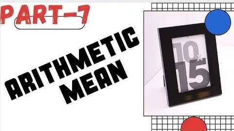 📕✍️📚📚How to find Arithmetic mean by Direct method of Continuous series|