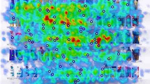 Shampoo Shelf aggregated heatmap Japan