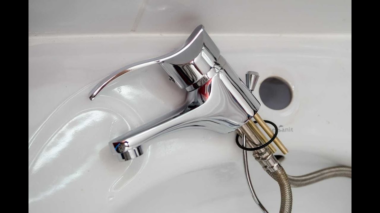 كيفية تغيير وصلة خلاط حوض الوش أو الحمام بكل سهولة