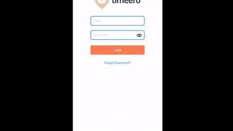 Timeero: iOS tutorial for employees
