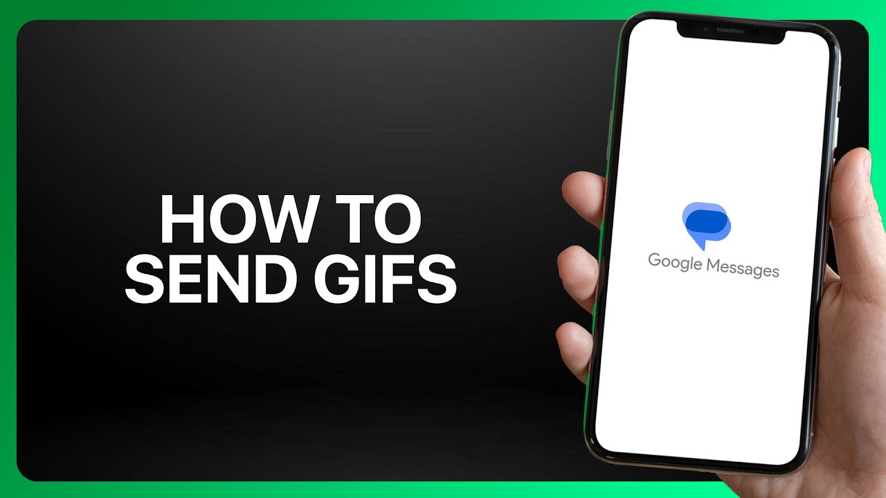 Send Notes Gif How To Send GIFs in Google Messages Tutorial - YouTube