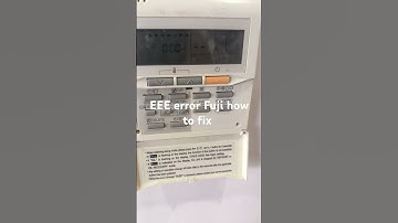 EEE error fuji electric