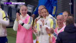 Spain V Sweden - Womens Nations League 05.12.2023