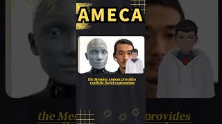 Meet Ameca: The Advanced Humanoid Robot with Realistic Facial Expressions and Eye Movements#Shorts