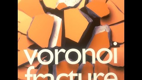 Blender Geometry Nodes setup for Creating Voronoi Fractures