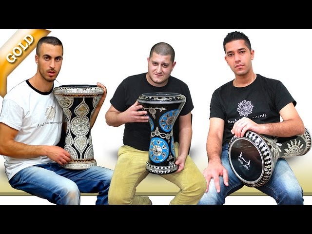 Darbuka Lesson Gold Package by Arab Instruments class=