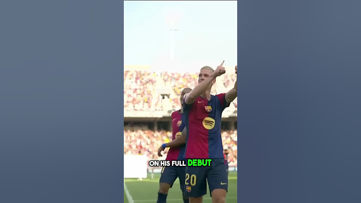Dani Olmo's Stunning Debut Goal  A Game Changer! #shorts #barcelona