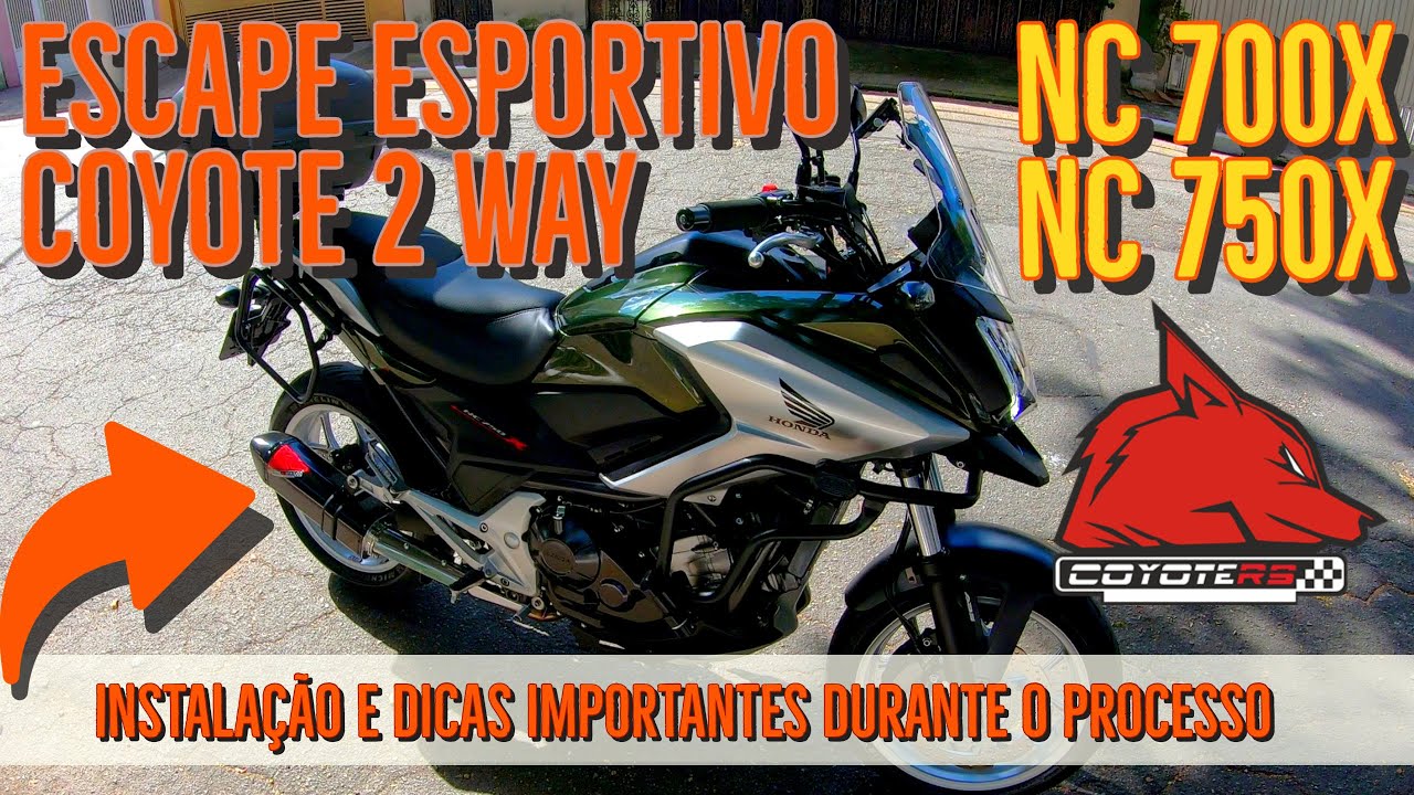 Que show - Coyote 2 Way NC750X - Quase deu 