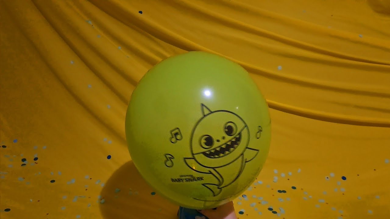 INFLATING AND DEFLATING FUN HAPPY BIRTHDAY BALLOONS!!! - YouTube