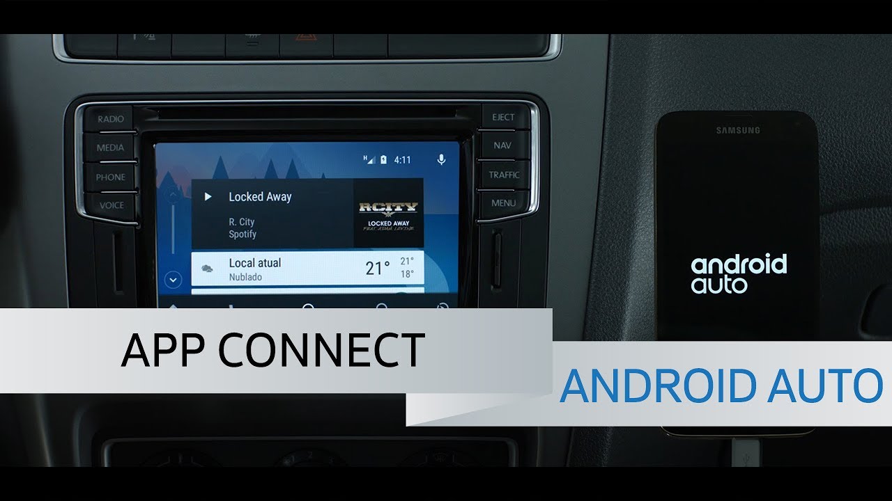 Appconnect Android Auto Tecnologia 2016 VWBrasil YouTube