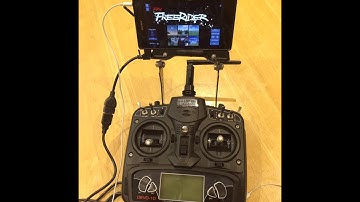 FPV Monitor Trainer - FPV Freerider+Android Smartphone+Devo 10 Deviation