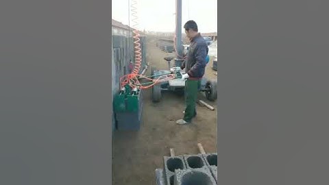 best brick clamper machine tools for clamping concrete cement blocks from pallet to truck