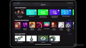 Logic Pro for iPad 100: Introducing Logic Pro for iPad - Starting a new Project