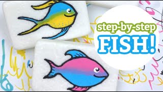 fish simple super paint rock