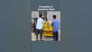 How to Produce Hydraform Soil Interlocking Block #brickmachine #interlockingbricks