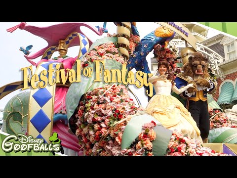 Disney Festival of Fantasy Parade [4K]- Magic Kingdom, Walt Disney World 🇺🇸