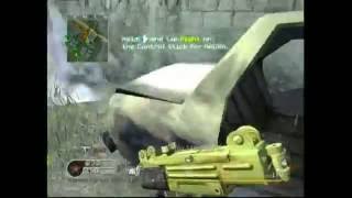 COD4 MWR: Gold Mini Uzi 5/23/2016 (Double Helicopter)